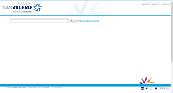 Desktop Screenshot of biblioteca.sanvalero.net